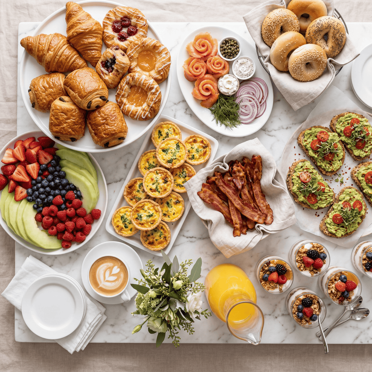 Brunch pour 20 personnes
