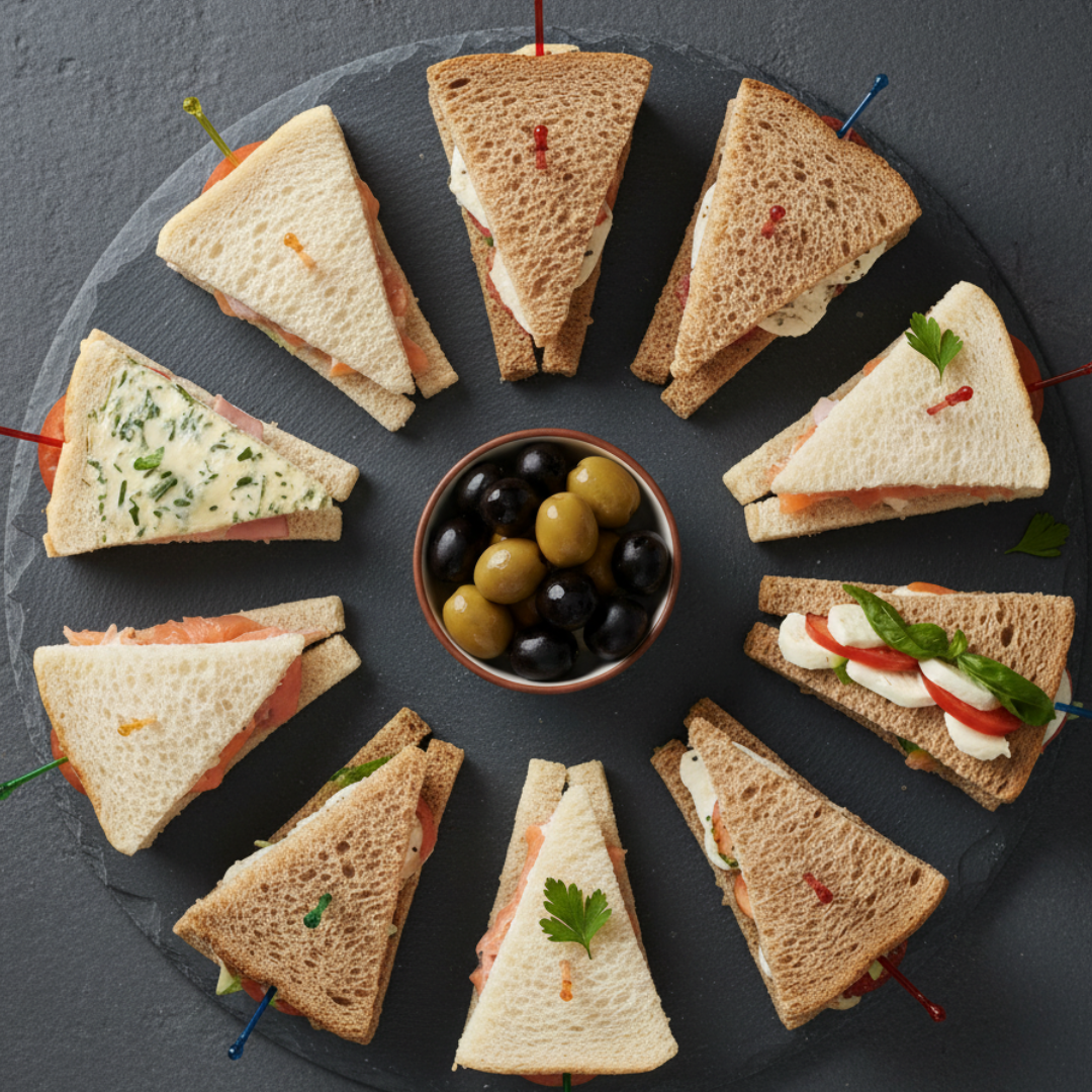 Plateau Sandwichs Gourmets (10 pièces)