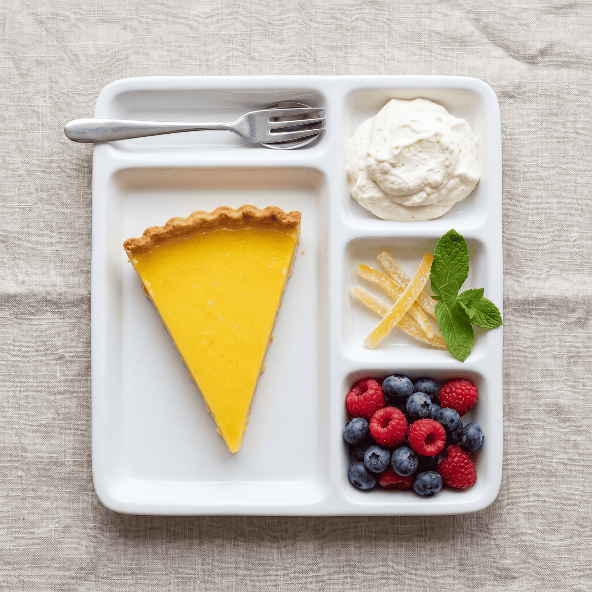 Dessert Tarte au Citron 🍋