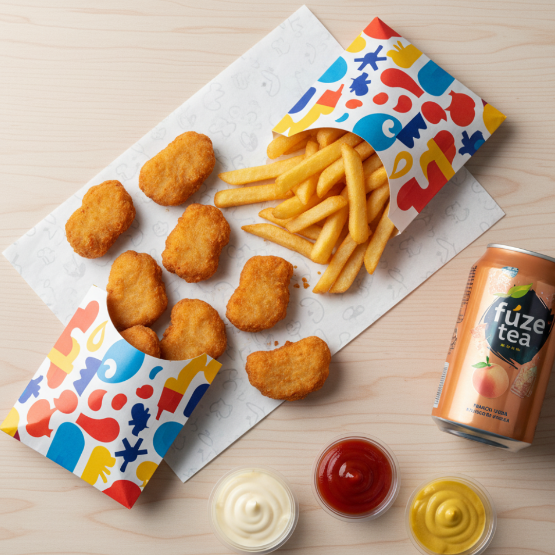 Menu Nuggets Party