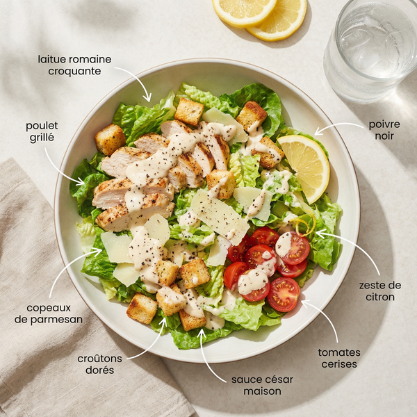 Salade fraicheur césar